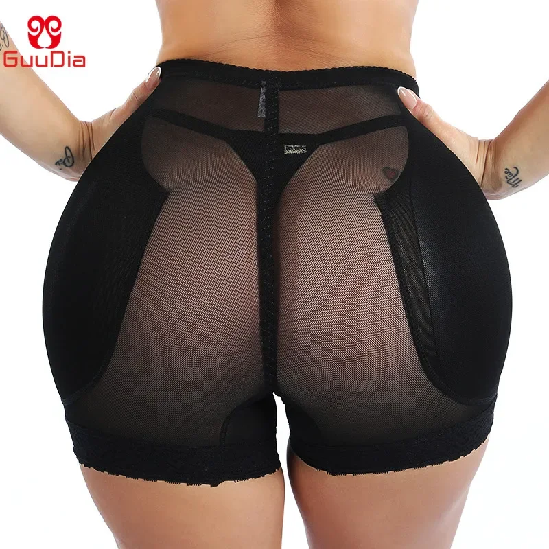 

GUUDIA Hip Enhancer Butt Lifter Push Up Panties Women Body Shapers Control Panties Women Shapewear Sexy Mesh Breathable Lift