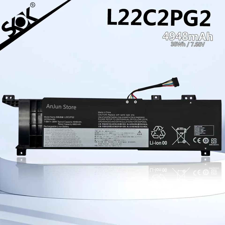 

L22B2PG2 L22C2PG2 L22D2PG2 L22M2PG2 5B11K24746 5B11K24752 Battery For Lenovo V14 V15 G4 IAH AMN 82YT 82YU 83GE 83CQ 8SSB