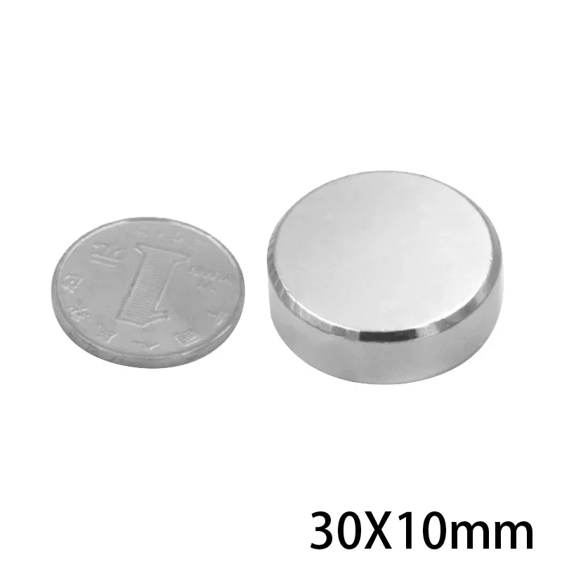 

30x10 mm Disc Magnets 30mmx10mm Thick Magnet Strong 30x10mm For Home Refrigerators, Offices DIY 30*10 mm