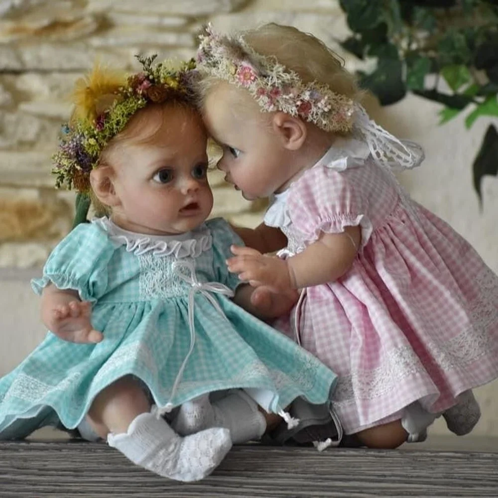 

30CM Already Finished Painted Doll Reborn Flo Fairy Elf Bebe Doll Lifelike Real Touch Hand Painted 3D Skin with Visible Veins