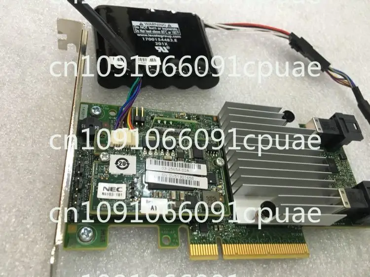 

LSI 9362-8i 2Gb 1GB Cache, Array Card RAID0, 1 with Raid5.6