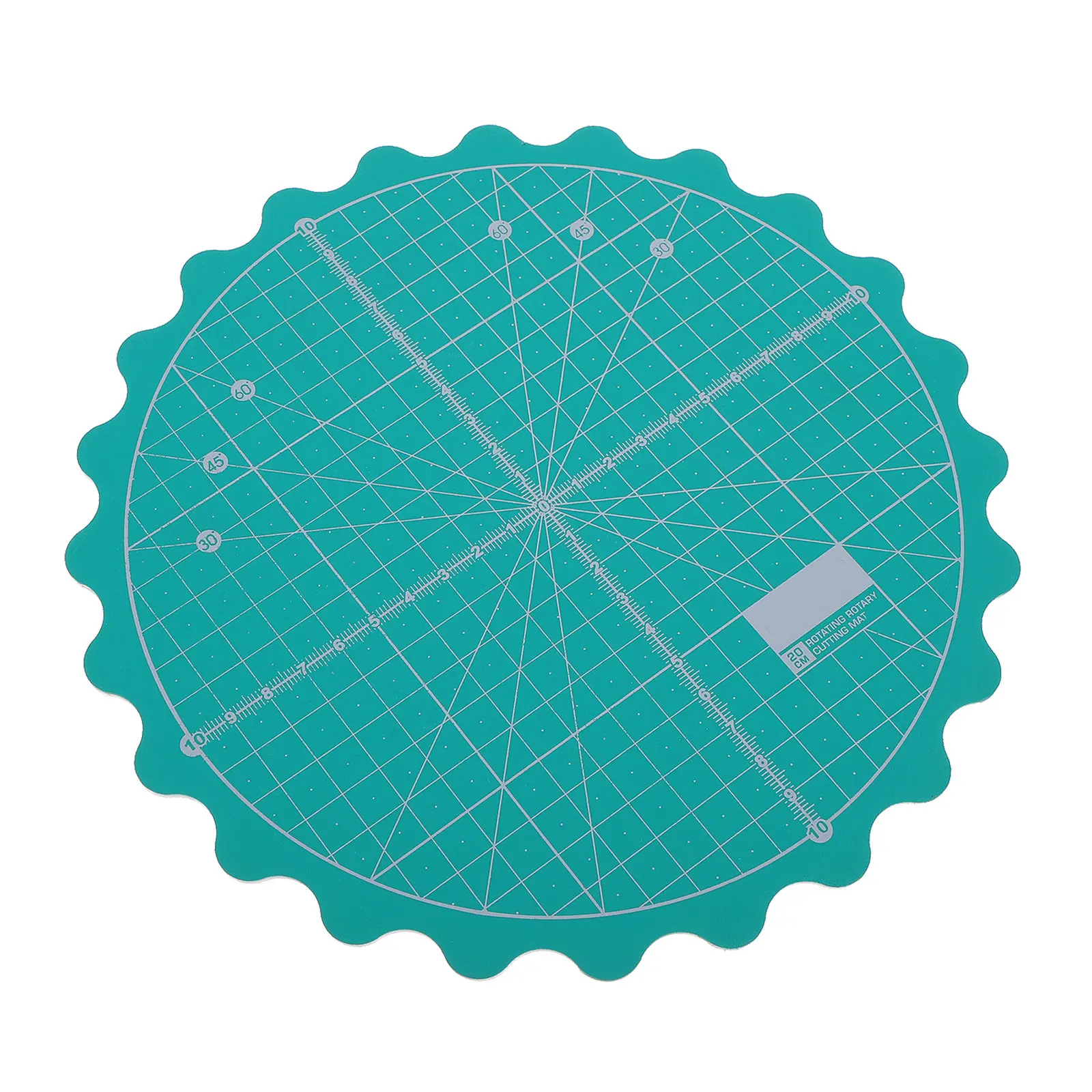 

1Pcs Self-Healing Rotating Cutting Mat Fabric Round Rotary Turntable Board for Precise Craft Sewing Project Trim