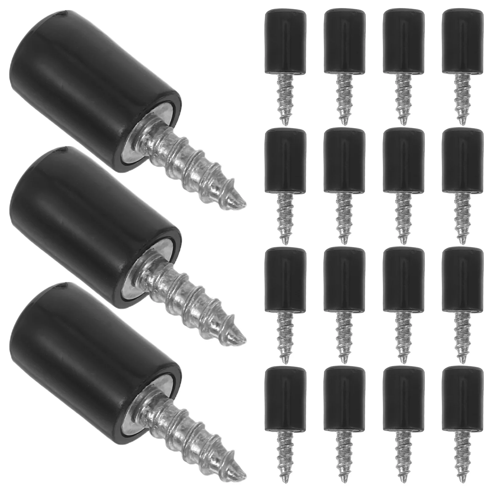 

200Pcs Shelf Support Pins Cabinet Holder Pegs with Rubber Sleeves for Kitchen Wardrobe Bookcase Laminate Shelves