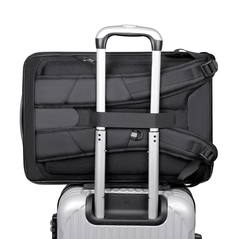 

New Large Capacity Backpack Men's Anti-theft Bike Bag Trendy Cool Laptop Bag Usb Waterproof Travel Hard Case E-sports Backpack