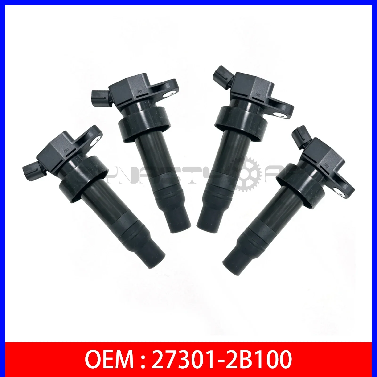 4Pcs Ignition Coil 27301-2B100 For KIA Rio Rio5 UB KIA Soul 12-18 1.6L Hyundai Accent Veloster i20 i30 27301 2B100