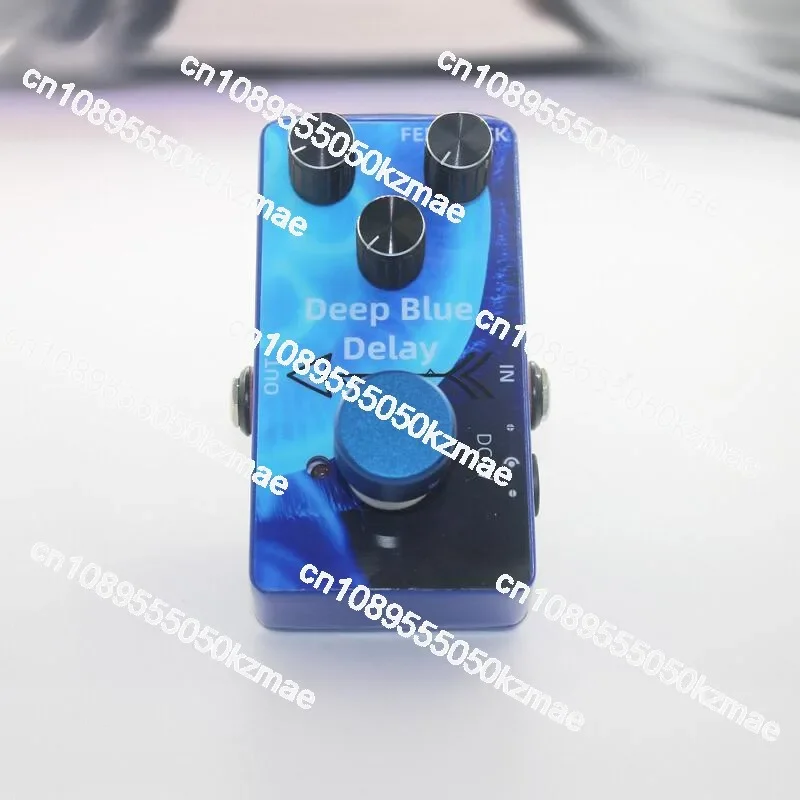 Suitable for Diy Handmade Electric Guitar Single Block Deep Blue Delay Duplicate Dark Blue Delay Effect Circuit Board