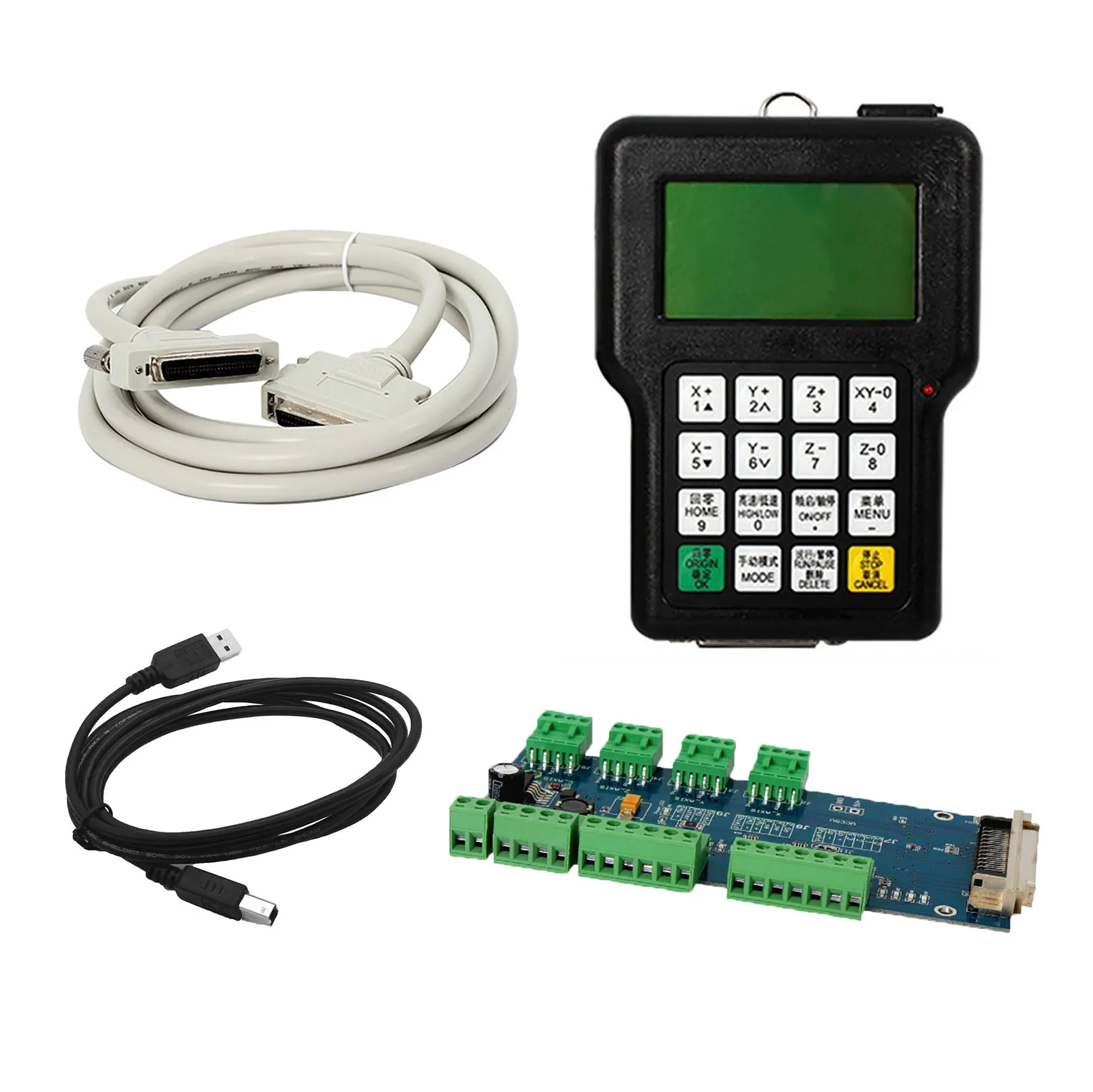 RZNC 0501 DSP Controller 3 Axis 0501 System For Cnc Router DSP0501 HKNC 0501HDDC Handle Remote English Version Manual