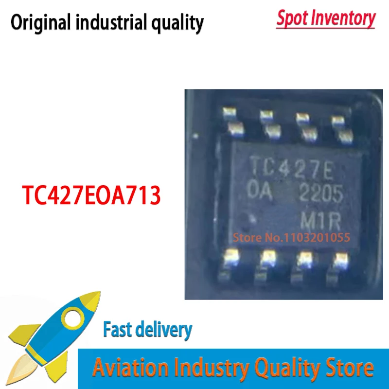 10PCS TC427EOA TC427E TC427 TC427EOA713 SOIC-8  New Original  In Stock