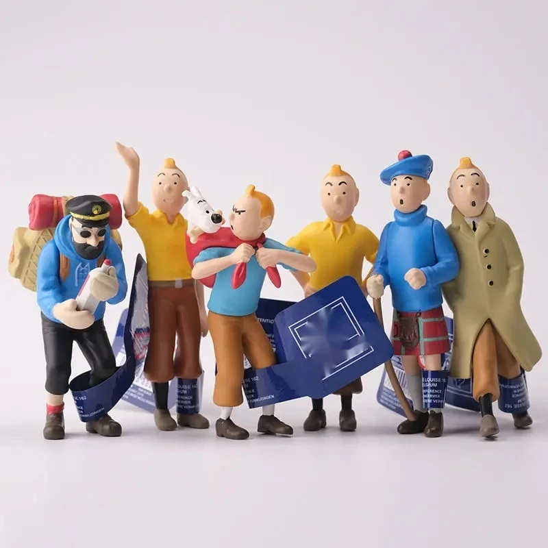 Figur Anime Otentik Dingding Anjing Kapten Figur Aksi Model Boneka Desktop Ornamen Koleksi Kipas Mainan Hadiah Ulang Tahun Anak-anak