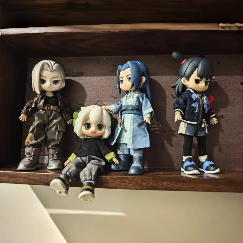 มีสินค้าในสต็อก SIMONTOYS ตำนานของหลัวเสี่ยวเฮย์ 2 ตุ๊กตา BJD ขนาด 1/12 แบบกล่องสุ่ม ตุ๊กตาขยับได้ ของสะสมจากอนิเมะ ของขวัญ