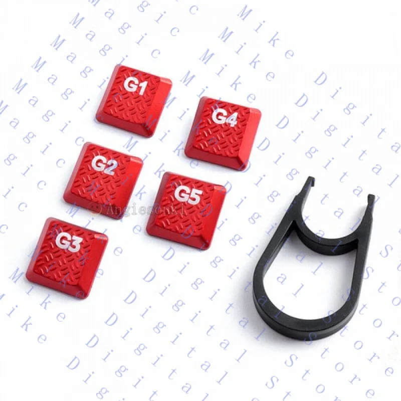 H  G1-G5 Keycaps for Logitech G813/G815/G913/G915 RGB Mechanical Keyboards