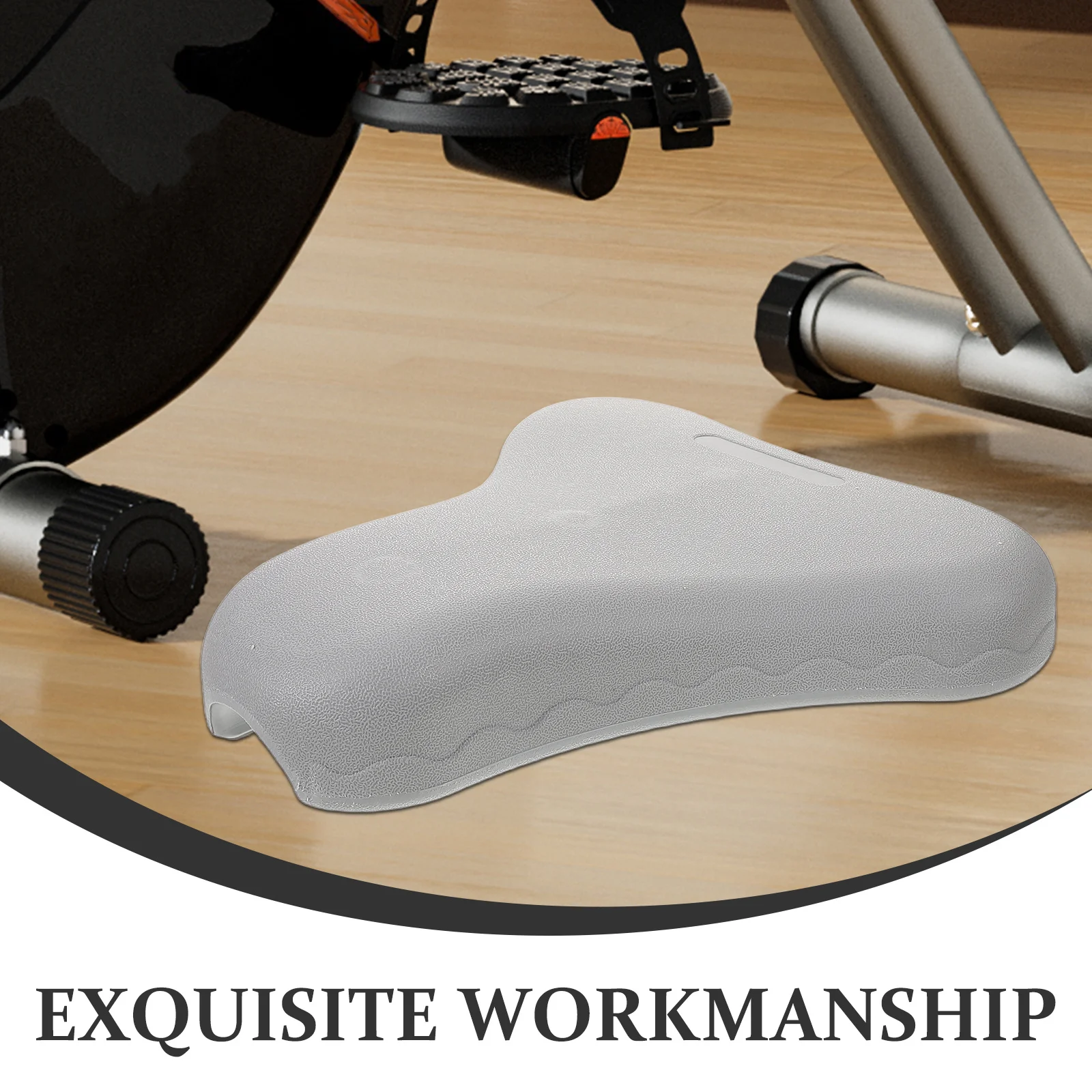 استبدال مقعد الدراجة بدواسة التمارين في الهواء الطلق أجزاء معدات الملعب تصميم مريح للاستخدام المجتمعي #4