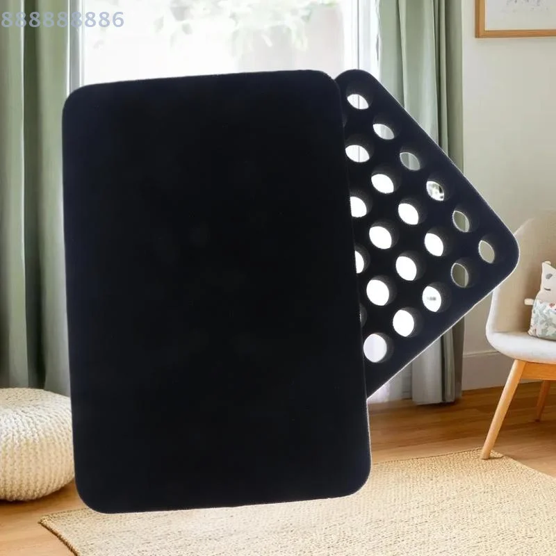 Divisore inferiore regolabile, cuscino in schiuma da 15 ml, 10 ml con 60 scomparti per bottiglie di smalto o olio essenziale