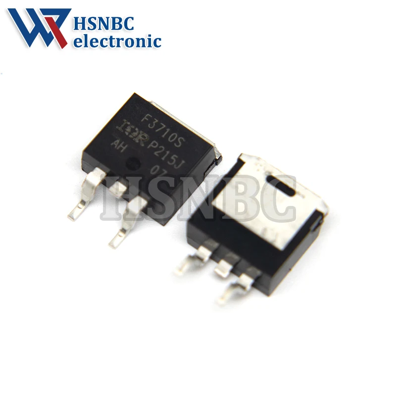 10PCS IRF3710S IRF3710STRLPBF F3710S IRF3710 TO-263 57A 100V N-channel Power MOSFET Transistor 100% New Original