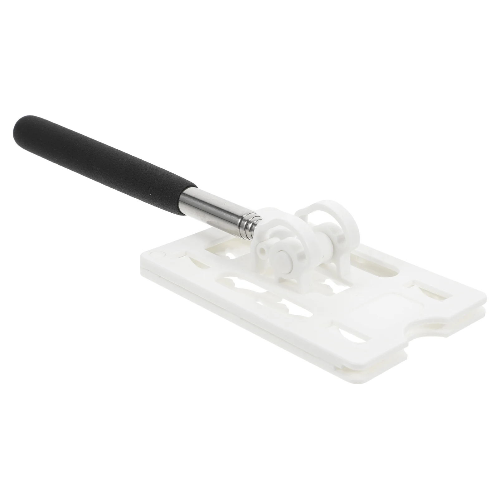 

1pc White Payment Rod Car Toll Swiping Stick Efficient Toll Swiping Stick For Parking ABS Steel Material Daily Needs