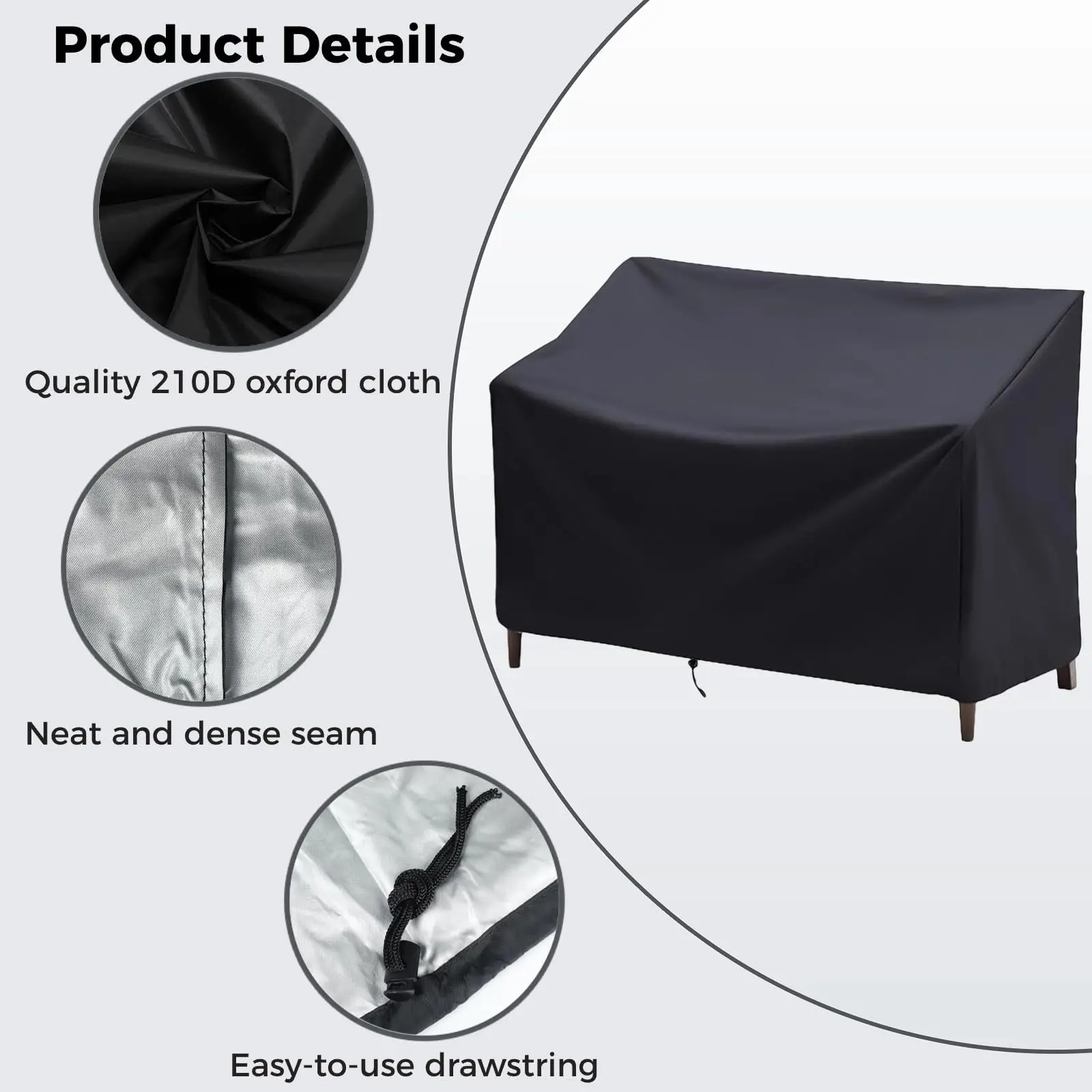 Stacked Chair Dust Cover Storage Bag Outdoor Garden Furniture Protector High Quality Waterproof Dustproof Chair Organizer