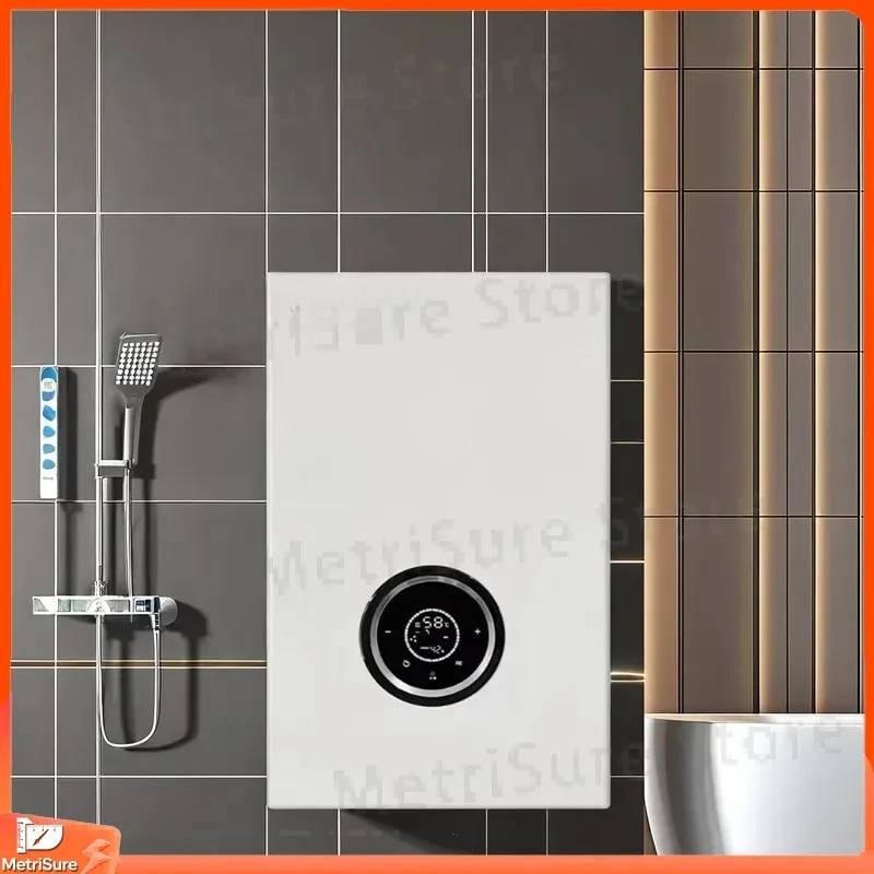8KW Wall Mounted Induction Boiler for Home Heating Hot Water Supply Energy Efficient Fast Heating Industrial Grade