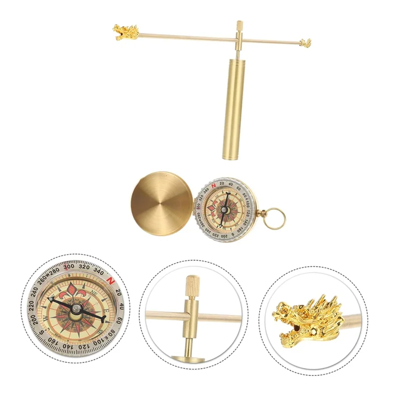 

ABGH-Ruler Dragon-Head Water Dowsing Rod Water Detection Divining Rod Dragon-Head Dowsing Rod Dowsing Rod For Feng Shui