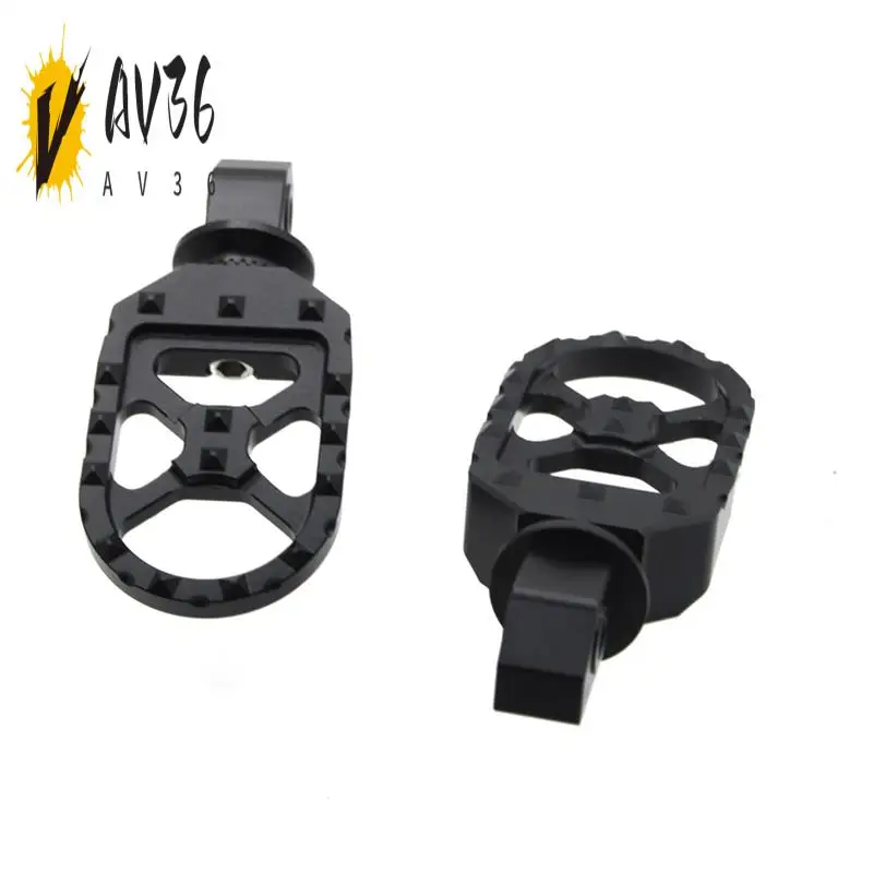 

AV36-Motorcycle Adjustable Rear Footrest Rotatable Passenger Foot Pegs Rests Parts For Rebel500 300 CMX500 CMX300 2019-2022 (Bla