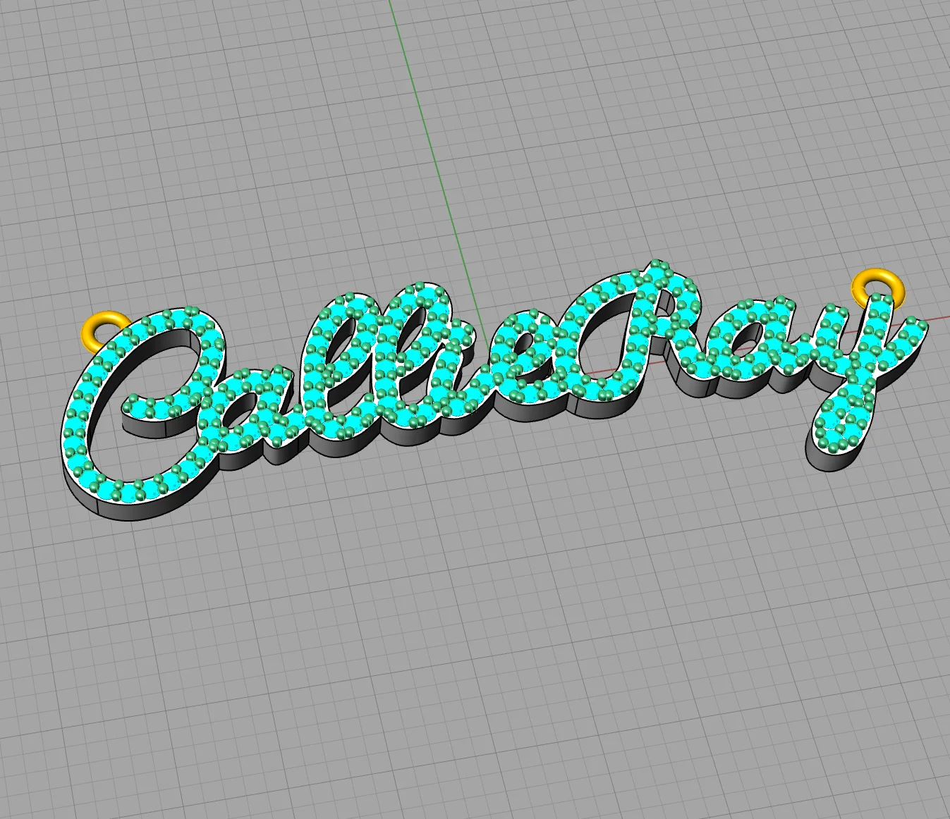 3D Custom Diamond Name Necklace Personalized Copper Crystal Pendant Iced Out Letters Nameplate Jewelry Gift For Femme