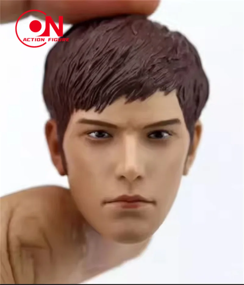 In Stock 1/6 Holy Monk Head Sculpt PVC Bald Man Head Carving Model Fit 12'' Male Soldier Action Figure Body Dolls