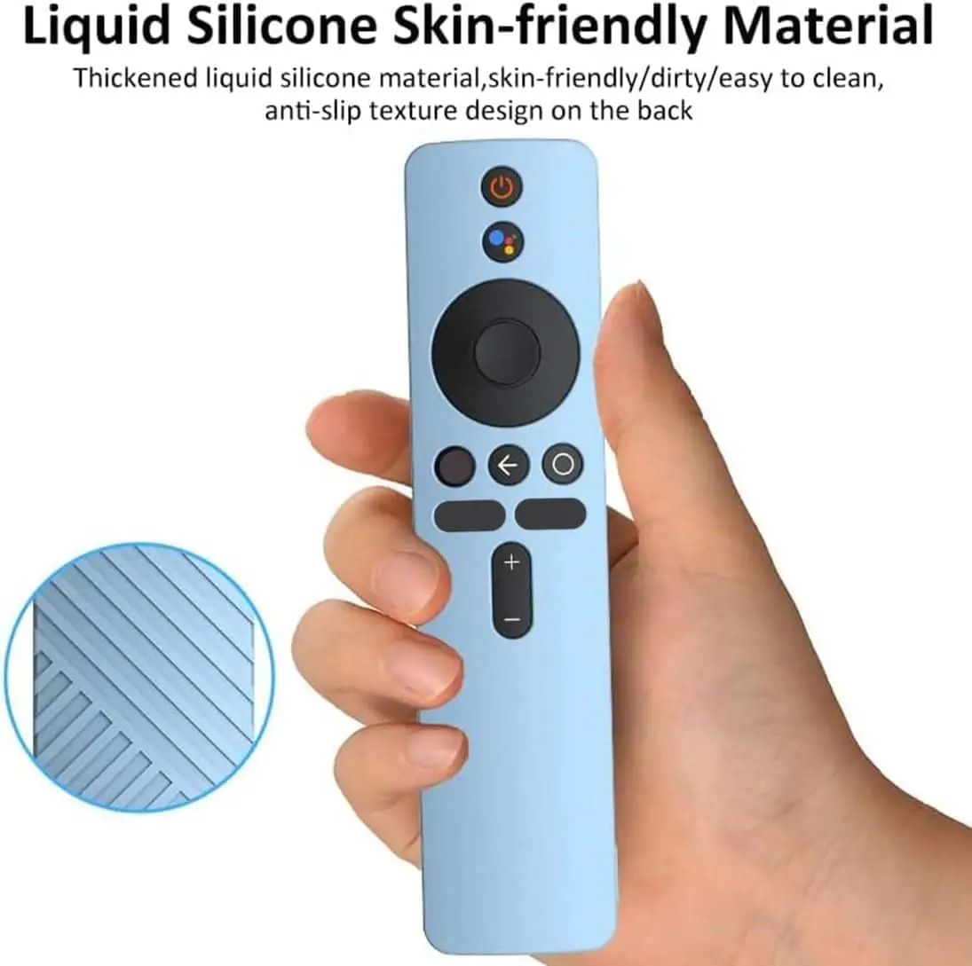 Silicone Remote Control Protective Case Dust Cover With Lanyard Shockproof For Xiaomi Mi TV Stick 4K TV Stick