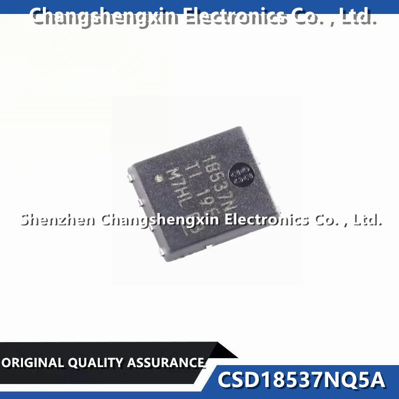 10 Pieces CSD18537NQ5A New Original N-Channel 60 V 50A (Tc) 3.2W (Ta), 75W (Tc) Surface Mount 8-VSONP