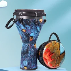 Multi-dimension African Drum Professional Goblet Drums Beginner Children Playing Djembe Small Percussion Musical Instruments