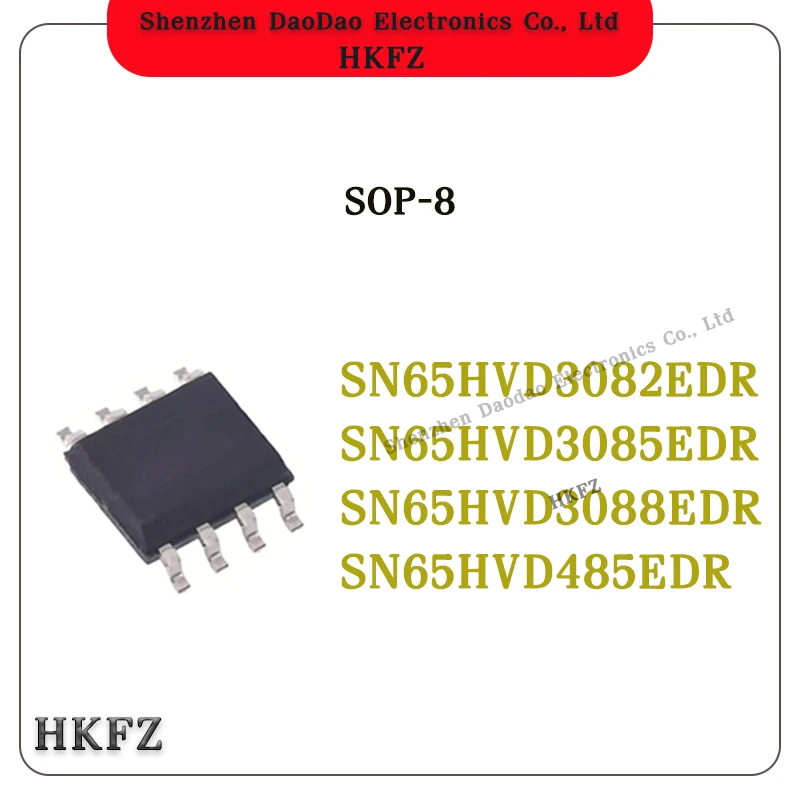 

10Pcs SN65HVD3082EDR VP3082 SN65HVD3085EDR VP3085 SN65HVD3088EDR VP3088 SN65HVD485EDR VP485 SN65HVD IC Chip SOP-8 New Original