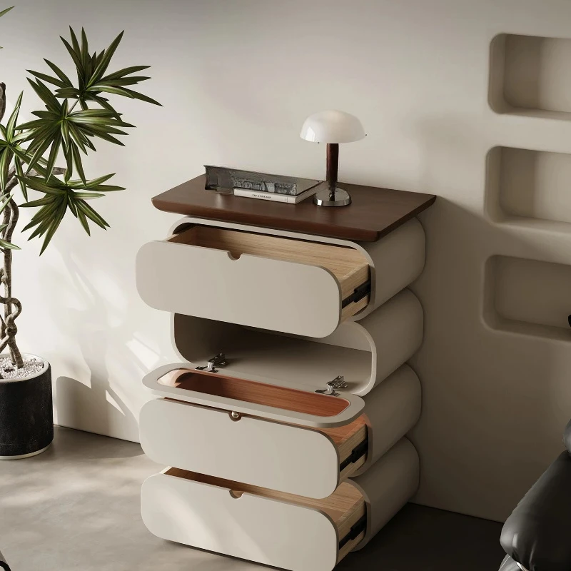 minimalist creative chest entry living room bedroom simple paint drawer small apartment storage decoration