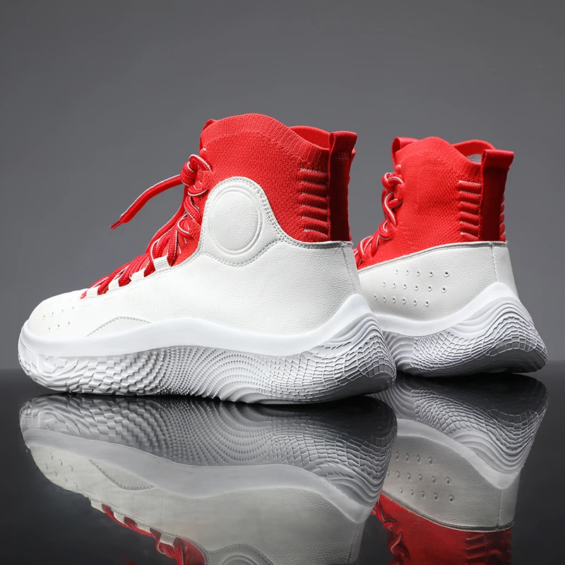 New Basketball Shoes Air Nonslip Curry 4 Shoes for Men Basket Homme Shockproof Tenis Masculino