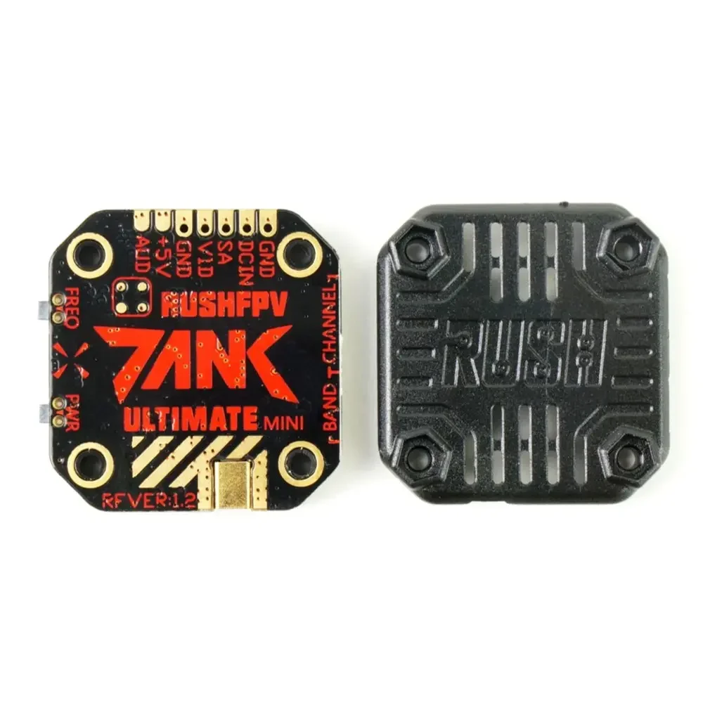 RUSHFPV TANK ULTIMATE MINI VTX 20X20mm 5.8G 48CH 800mW FPV Transmissor de vídeo 2-8S