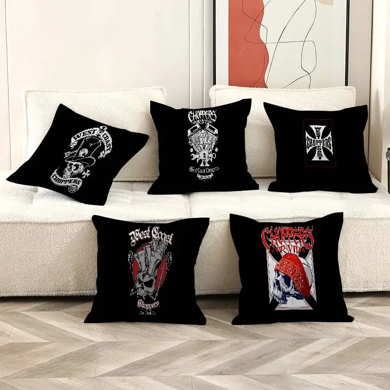 Logo W-West Coast C-Choppers Personalized picture text home decorative pillows Household Gifts 45x45cm
