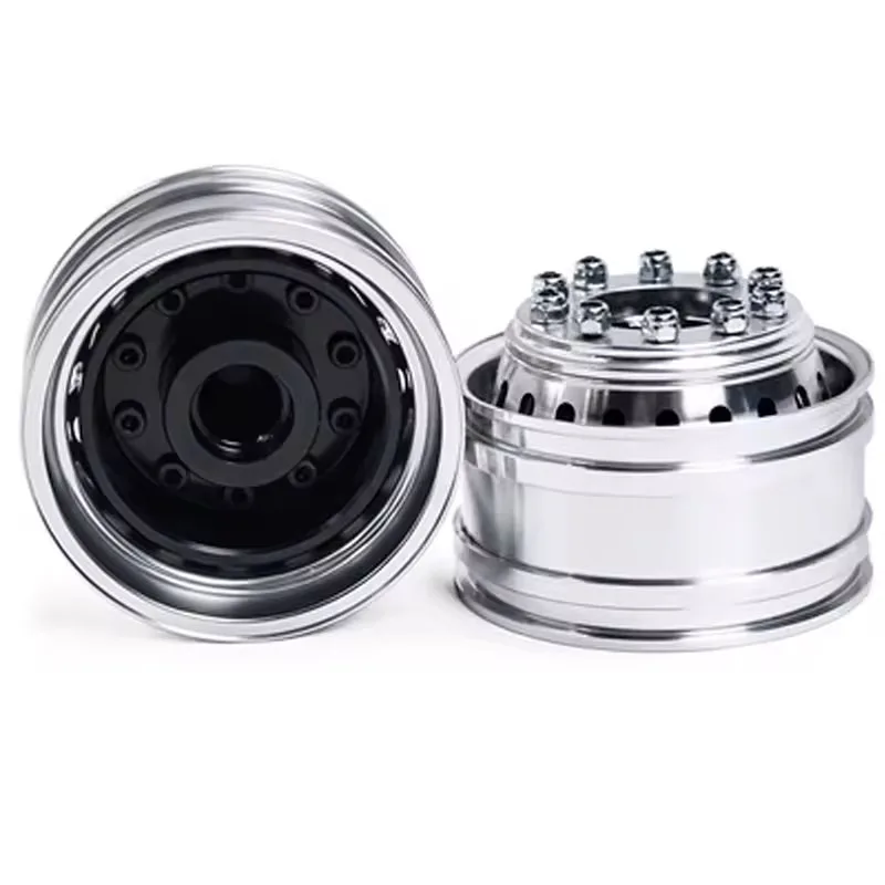 LESU Metal Wheel Hubs for 1/14 RC Car Dumper Remote Control Truck Electric Tractor Parts Accessories DIY Model TH22560