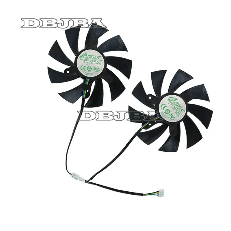 GA92A2H DC12V graphics Fan For ZOTAC GAMING GeForce RTX 2060 AMP Graphics card