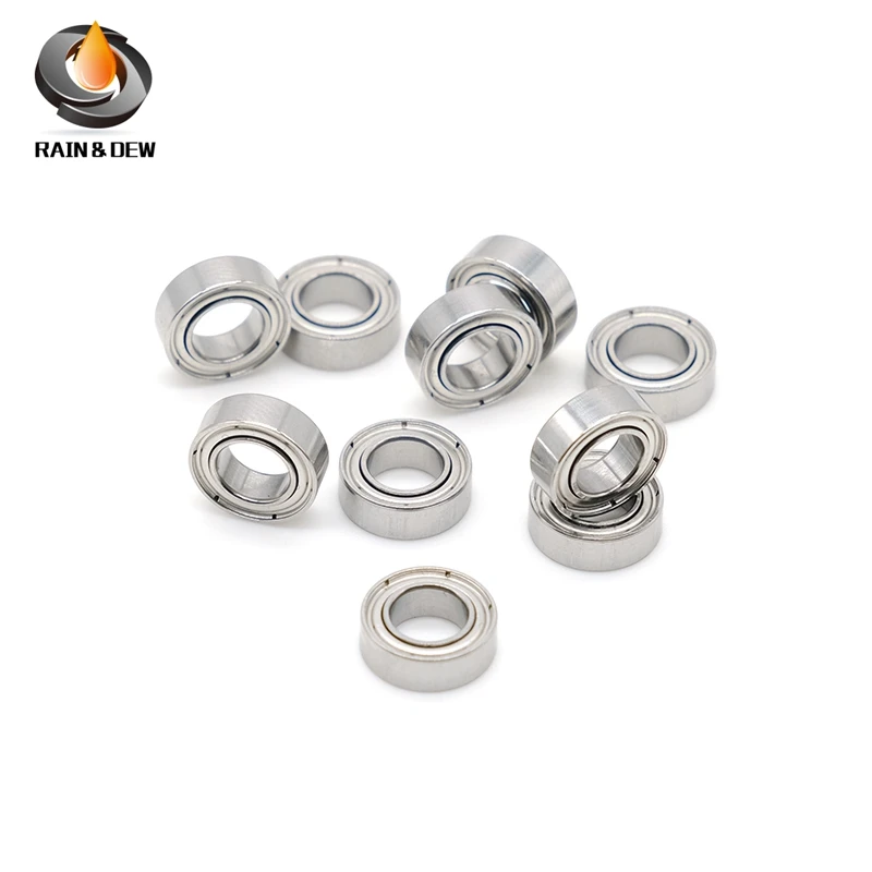 MR95ZZ ABEC-7 (10PCS) Miniature Bearing Steel Ball Bearings 5X9X3mm L-950ZZ image 6
