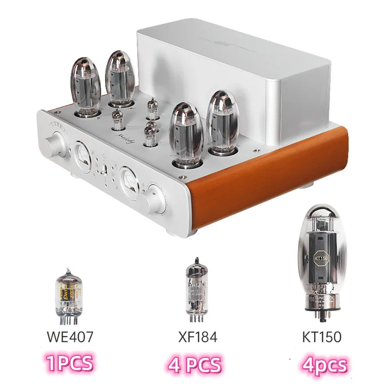 75W*2 Class AB KT150 XF184 WE407 Vacuum Tube Push-pull Combined Stereo Single-ended Balance Home Music Speaker Aduio Amplifier