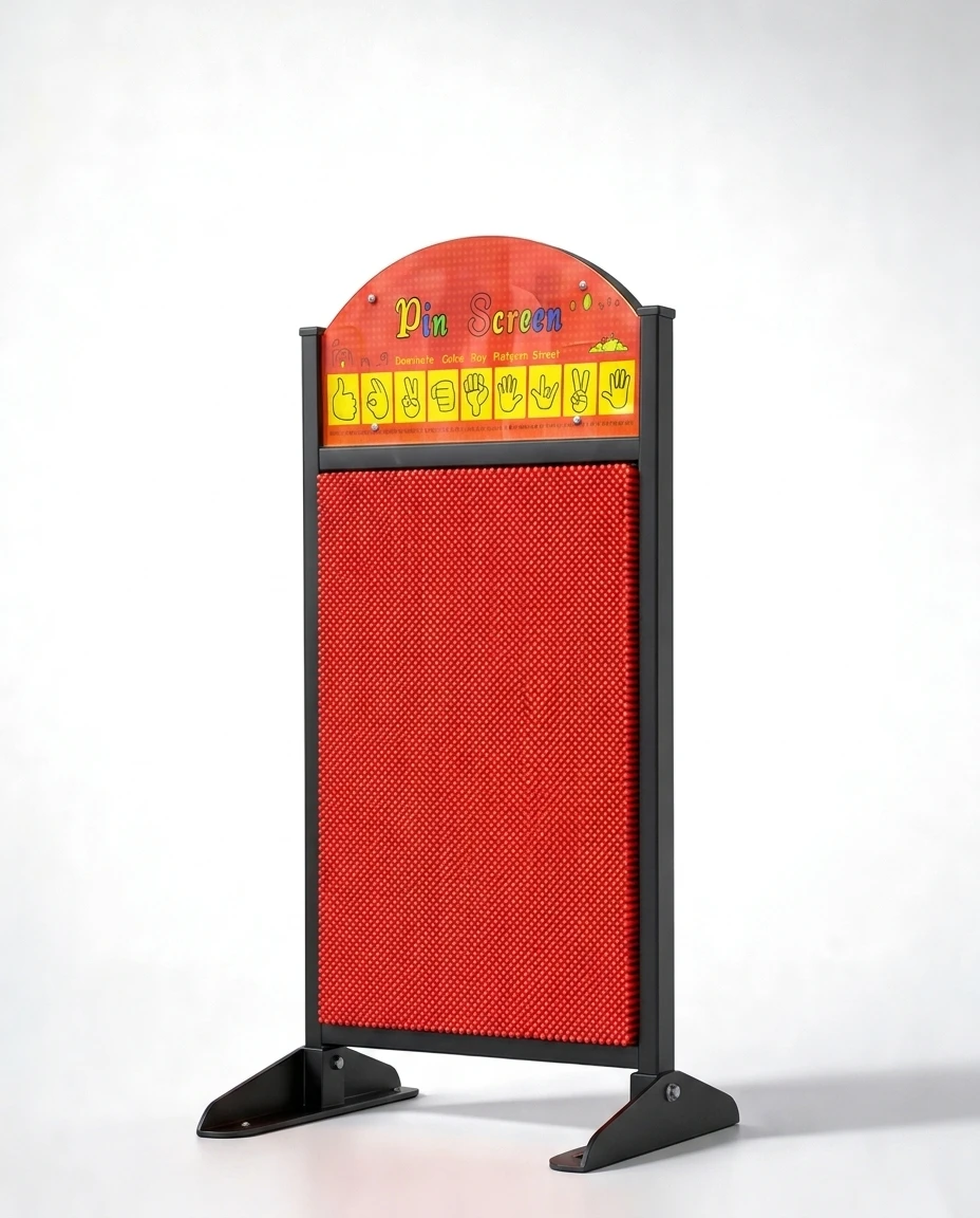 Factory-Customized High Quality Creativity Plastic Large Size Kids 3D Pin Screen Sculpture