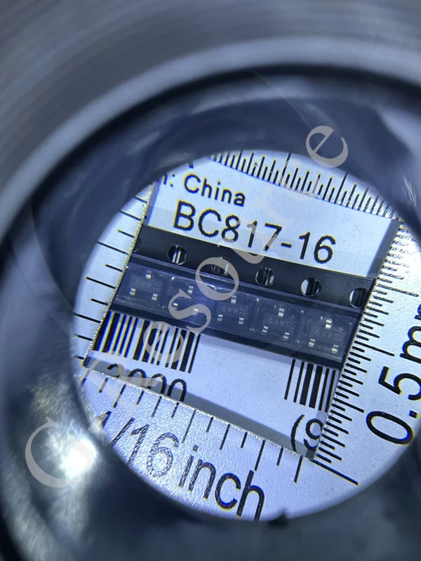 (100PCS) BC817-16,215 SOT-23 (Marking 6AW) 45V/500mA NPN patch triode