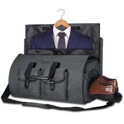 Bolso de viaje Oxford de gran capacidad para hombre, bolsa de hombro plegable, de negocios, de diseñador, Convertible, colgante