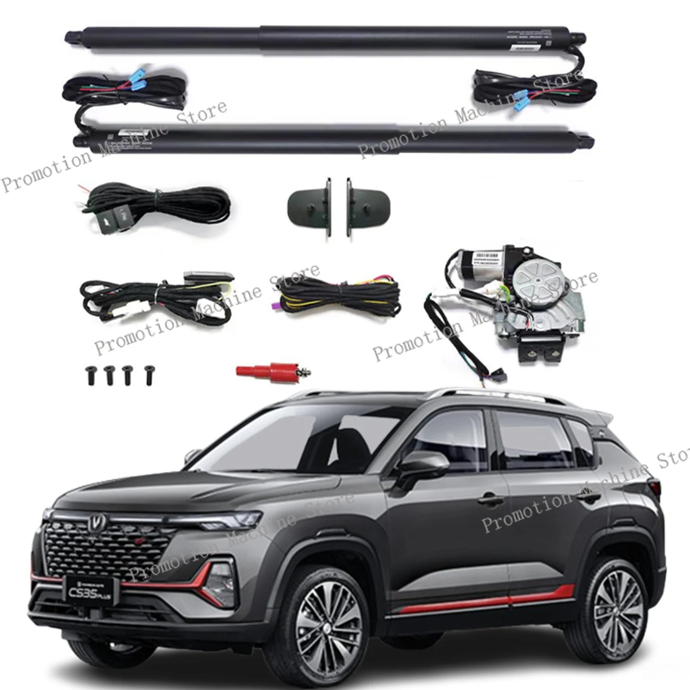 

Electric Tailgate Sensor Aftermarket Power Lift Gate Rear Door Power Tail Gate Lift System For Changan CS35 PLUS 2018+