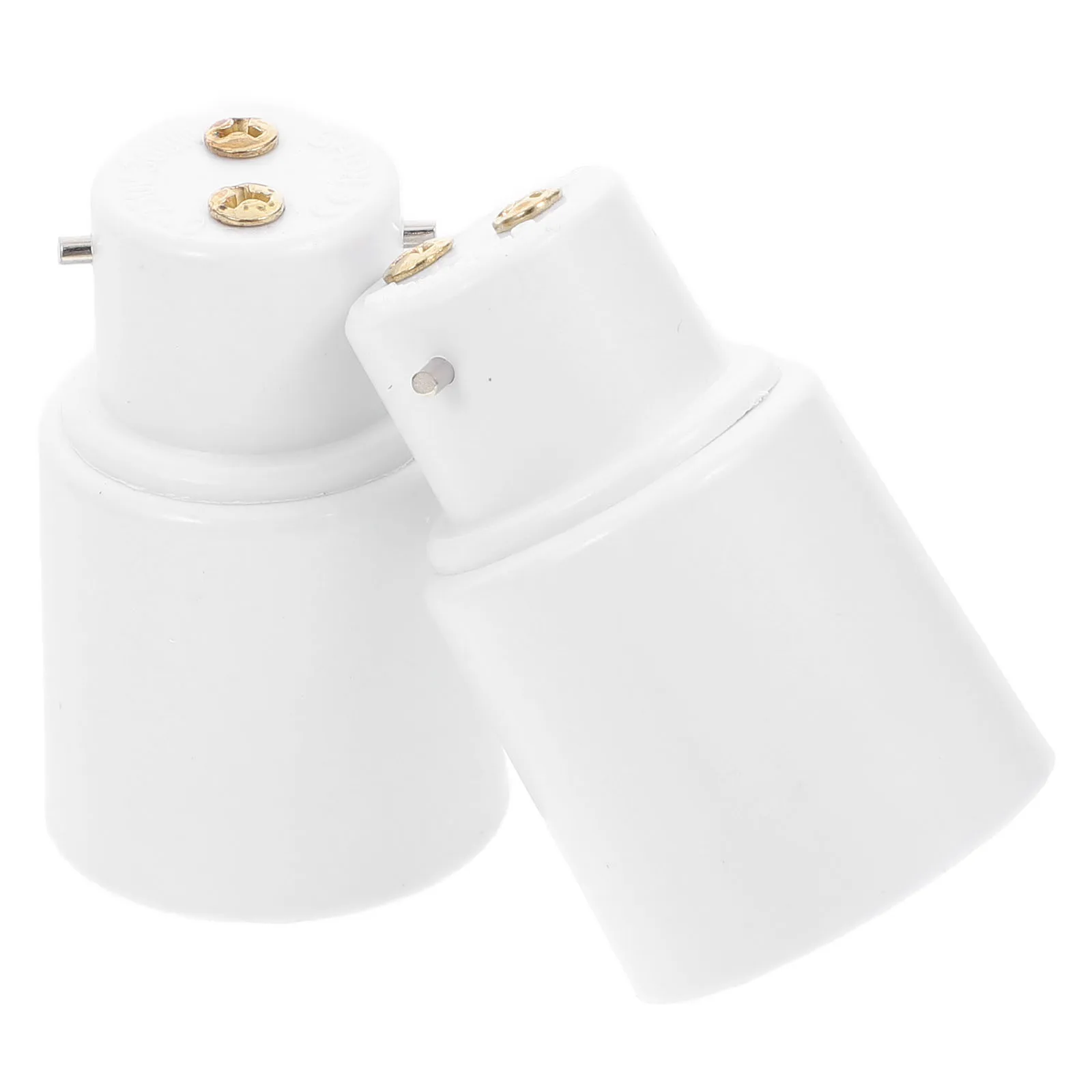 

2Pcs Light Bulb Converter LED Adapter Socket E27 to Universal Voltage Compatibility Easy Installation Metal Holder