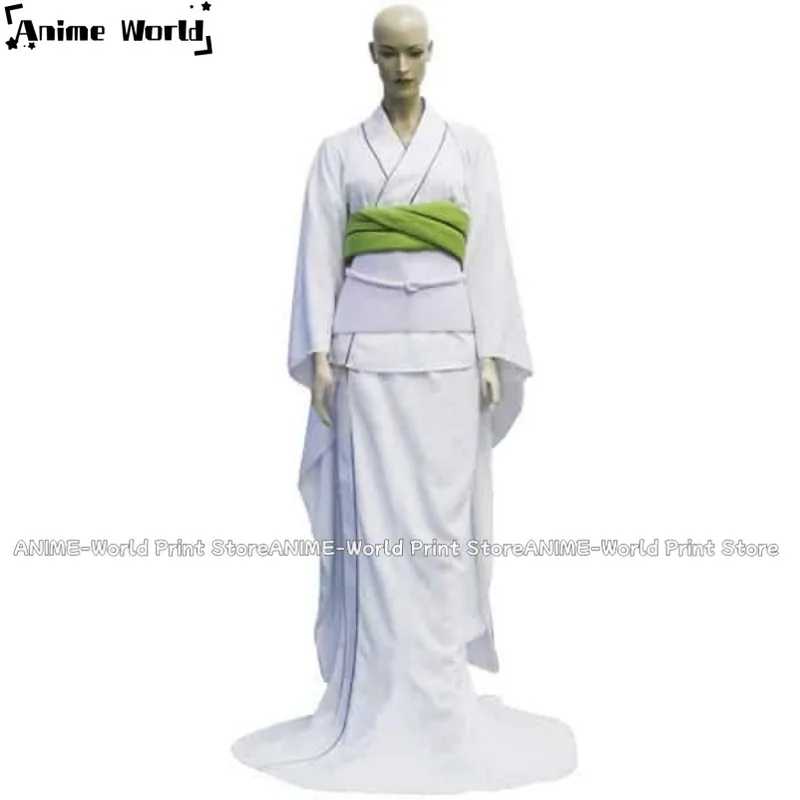 

《Custom Size》Japanese Anime Kuchiki's Zanpakuto Sode No Shirayuki Cosplay Costume Halloween