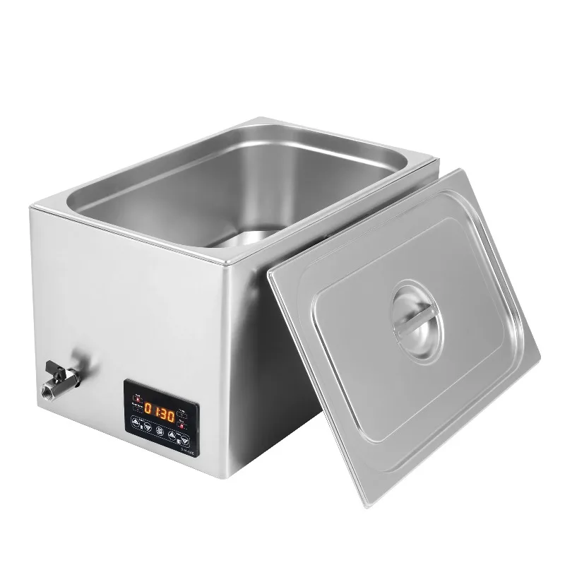 Máquina de Cozimento Lento Sous Vide Comercial com Display Digital Touchscreen, Mini Cozedor Portátil de Carnes para Restaurante