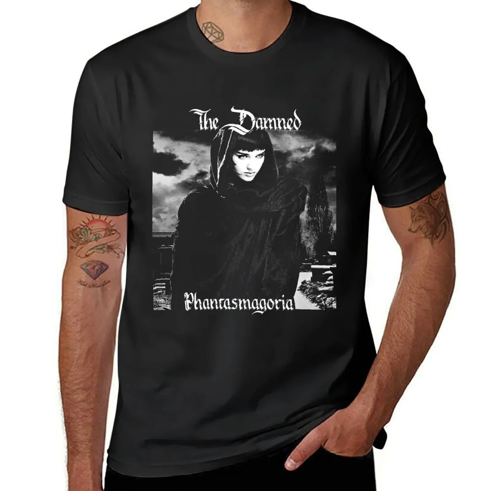 fashion heavyweight The damned phantasmagoria T-Shirt heavyweights boys animal print summer clothes mens graphic t-shirts anime