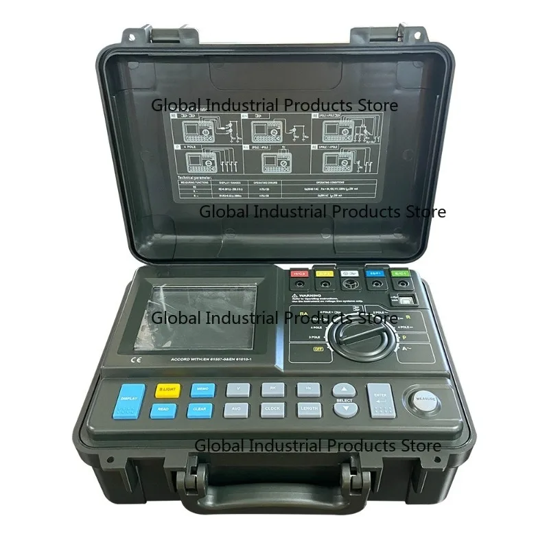 Earth Testing Meter | Clamp-on Digial Earth Resitance & Continuity Tester