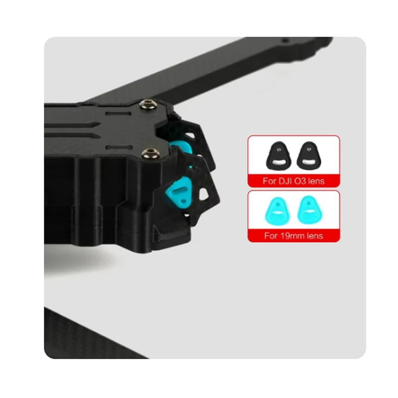 Axisflying MANTA10 "Lite 10 pouces FPV Freestyle Drone Ture X cadre Kit 402mm empattement T700 carbone Compatible 10 pouces hélice