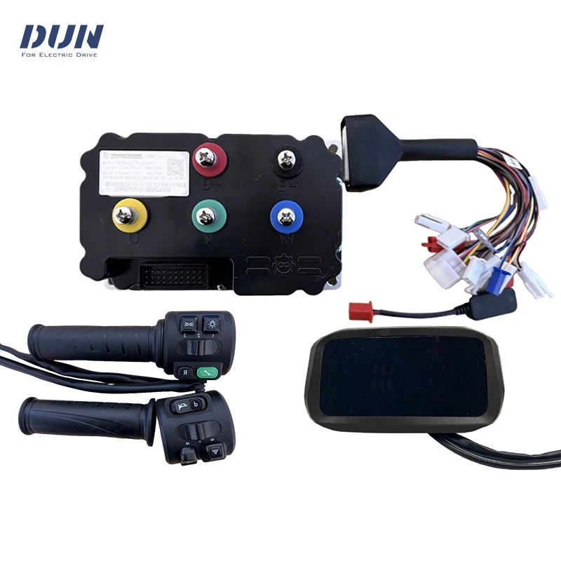 

Контроллер синусоидального тока ND72530 Fardrive 350A, 48В/60В/72В, с дисплеем N7 и дросселем T08 для двигателей мощностью 4-6 кВт