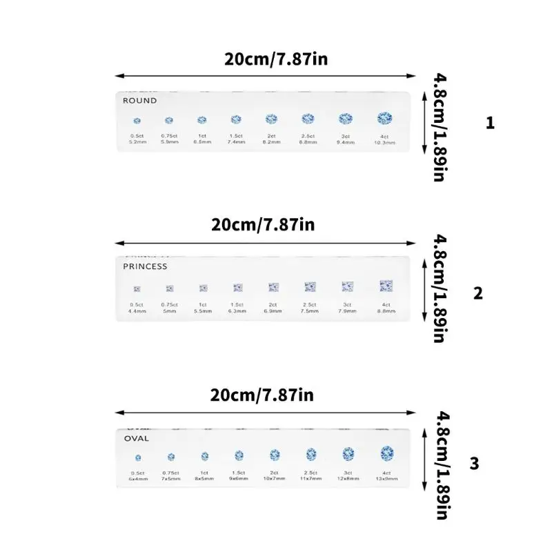 9hjk الدقة المحفورة بمجوهرات المجوهرات الأكريلي
