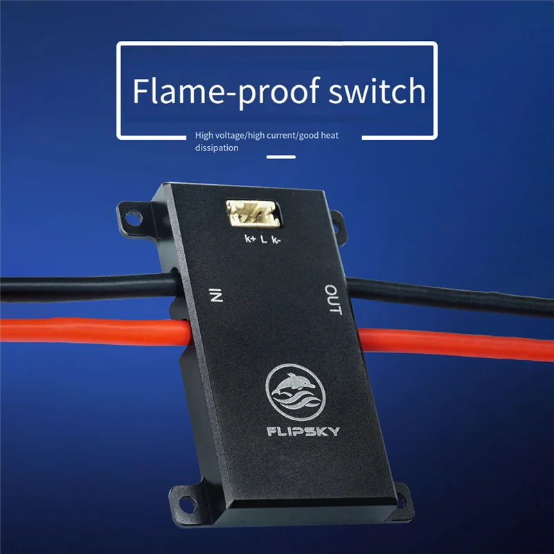 

A09F-Flipsky Anti Spark Switch 200A 3S-20S Aluminum PCB Board For Electric Skateboard /Ebike/ Scooter/Robots